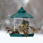 Outdoor Balcony Waterproof Hanging Bird Feeder