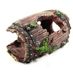 1PC Aquarium landscaping accessories fish tank escape house resin decoration
