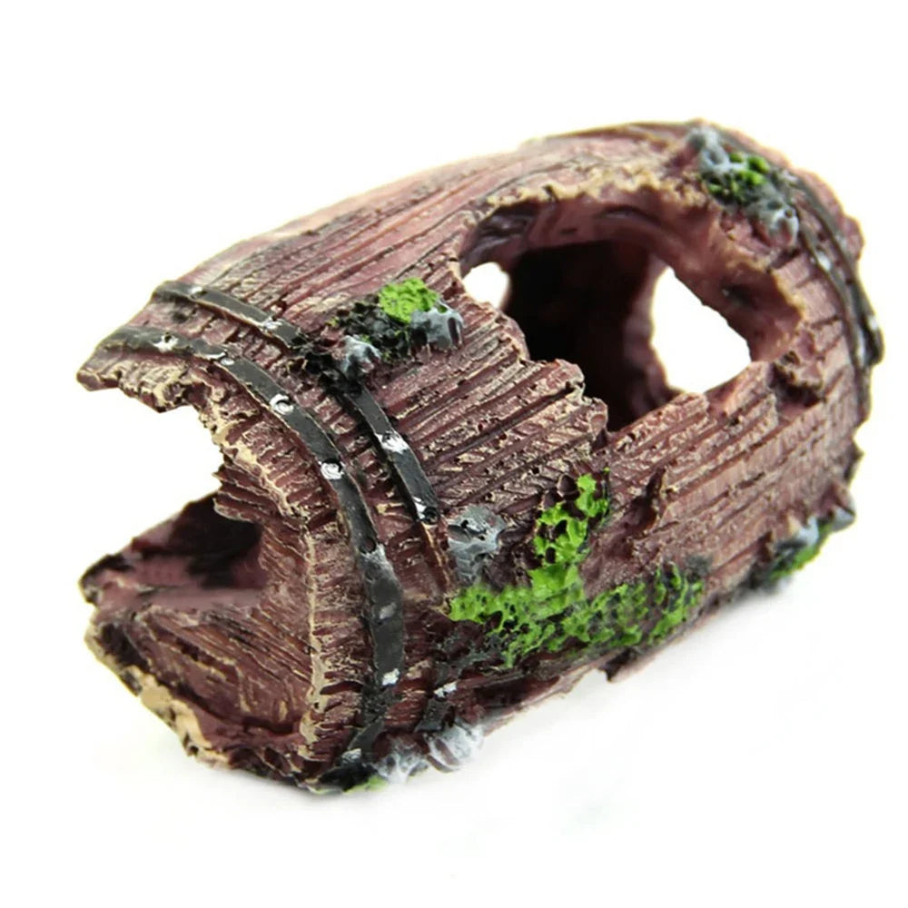 1PC Aquarium landscaping accessories fish tank escape house resin decoration