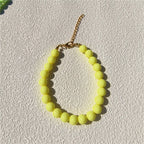 Dogs Necklace Extension Chain Design Pet Collar Fashion Dogs Faux Pearls Necklace Loop DIY Cat Dog Grooming Accessory