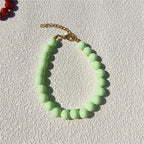Dogs Necklace Extension Chain Design Pet Collar Fashion Dogs Faux Pearls Necklace Loop DIY Cat Dog Grooming Accessory