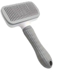 Pet Massage Comb, Fur Grooming Brush, Easily Remove Shedding Undercoat of Cats and Dogs with One Click