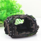 1PC Aquarium landscaping accessories fish tank escape house resin decoration