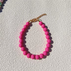 Dogs Necklace Extension Chain Design Pet Collar Fashion Dogs Faux Pearls Necklace Loop DIY Cat Dog Grooming Accessory